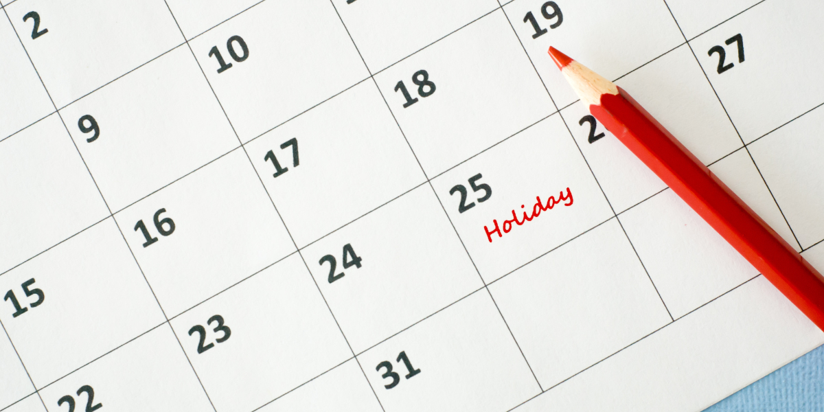 Editorial office closed for summer break